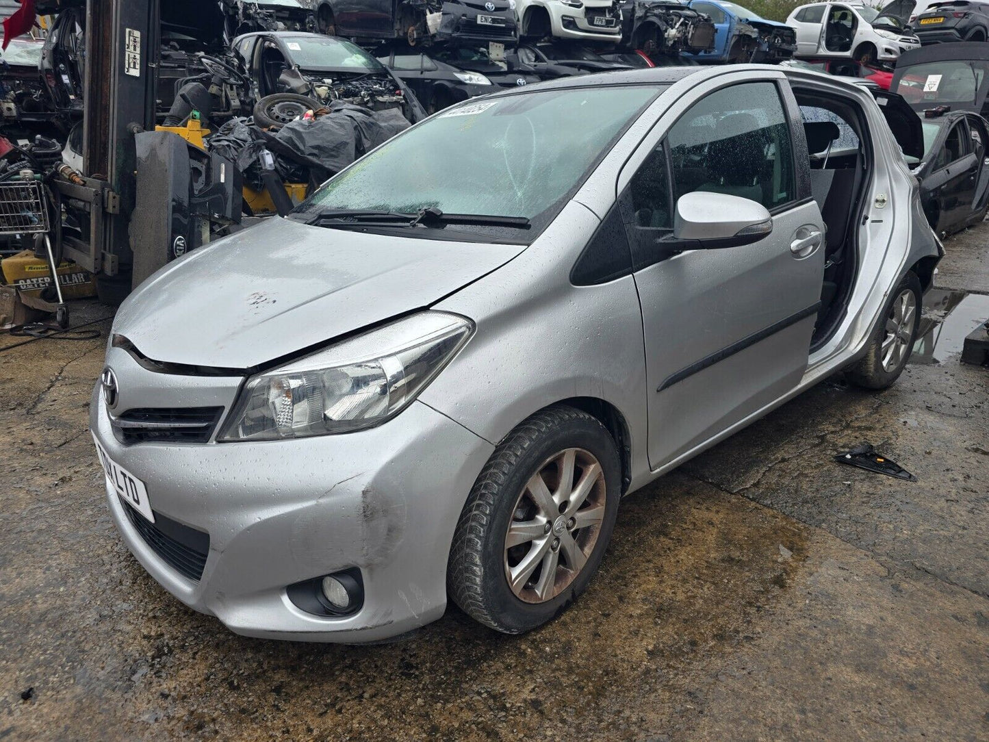 2012 TOYOTA YARIS SPIRIT MK3 NSP130 1.3 PETROL 1 SPEED CVT AUTO FOR PARTS SPARES