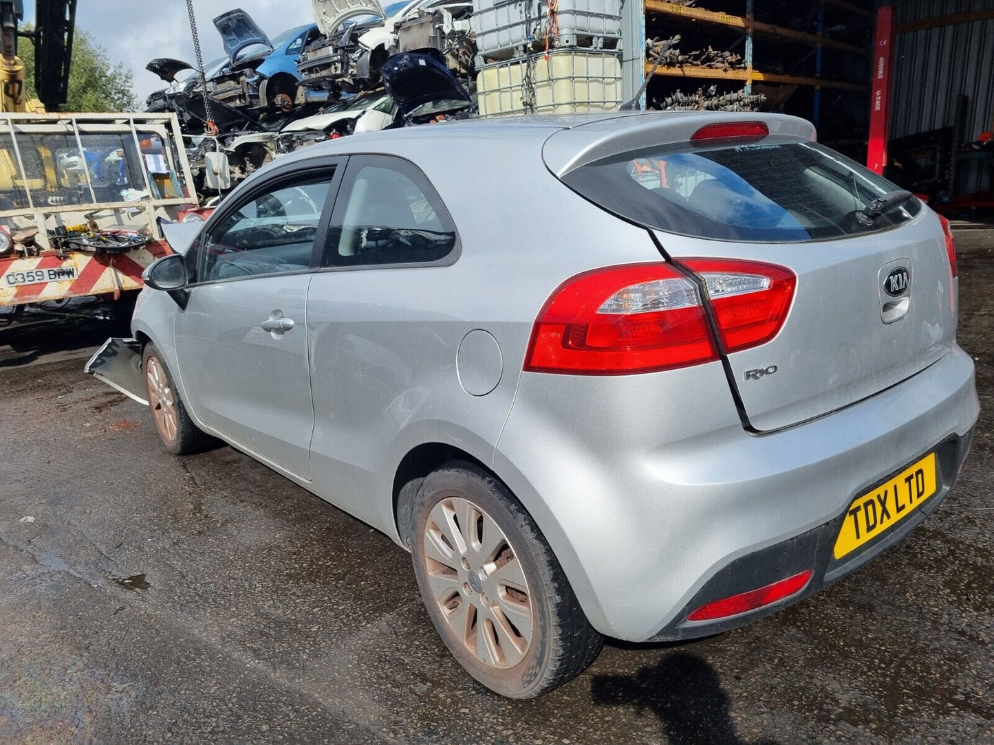 2013 KIA RIO 2 MK3 (UB) 3 DOOR 1.2 PETROL 5 SPEED MANUAL FOR PARTS & SPARES