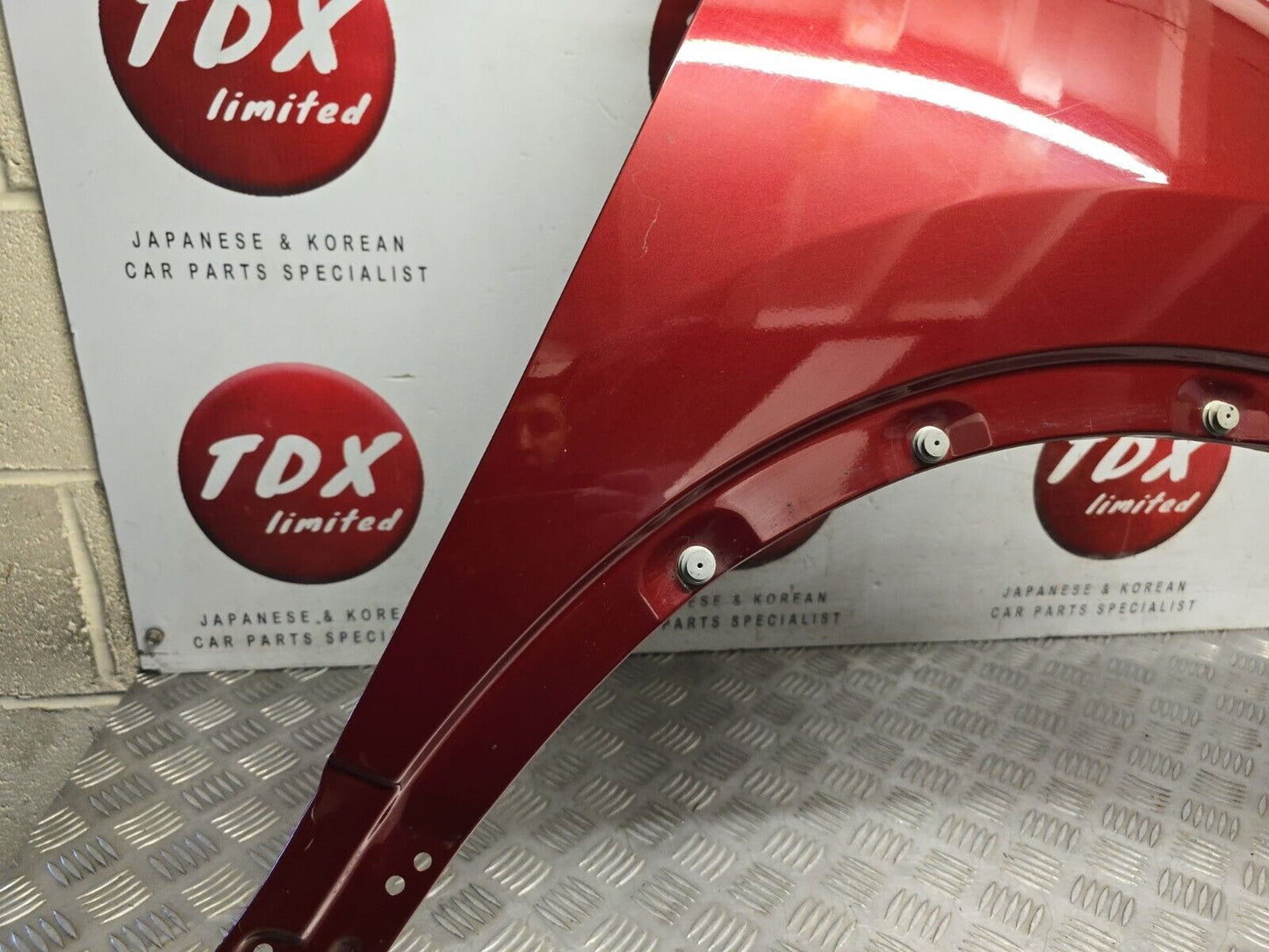 NISSAN QASHQAI J11 2014-2021 DRIVERS WING/FENDER NAH MAGNETIC RED METALLIC