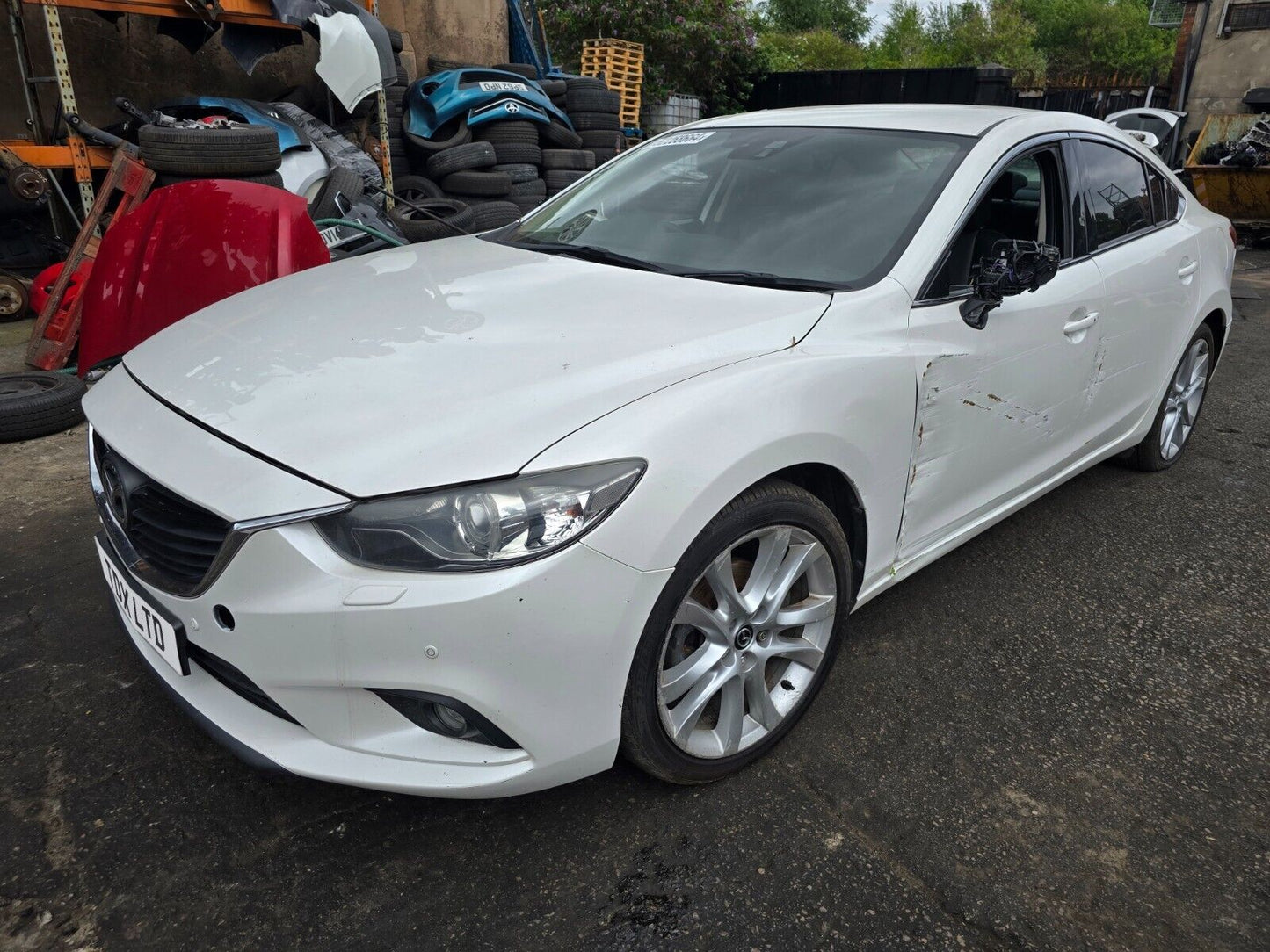 2013 MAZDA 6 GJ MK3 D SPORT NAV 2.2 DIESEL 6 SPEED MANUAL FOR PARTS & SPARES