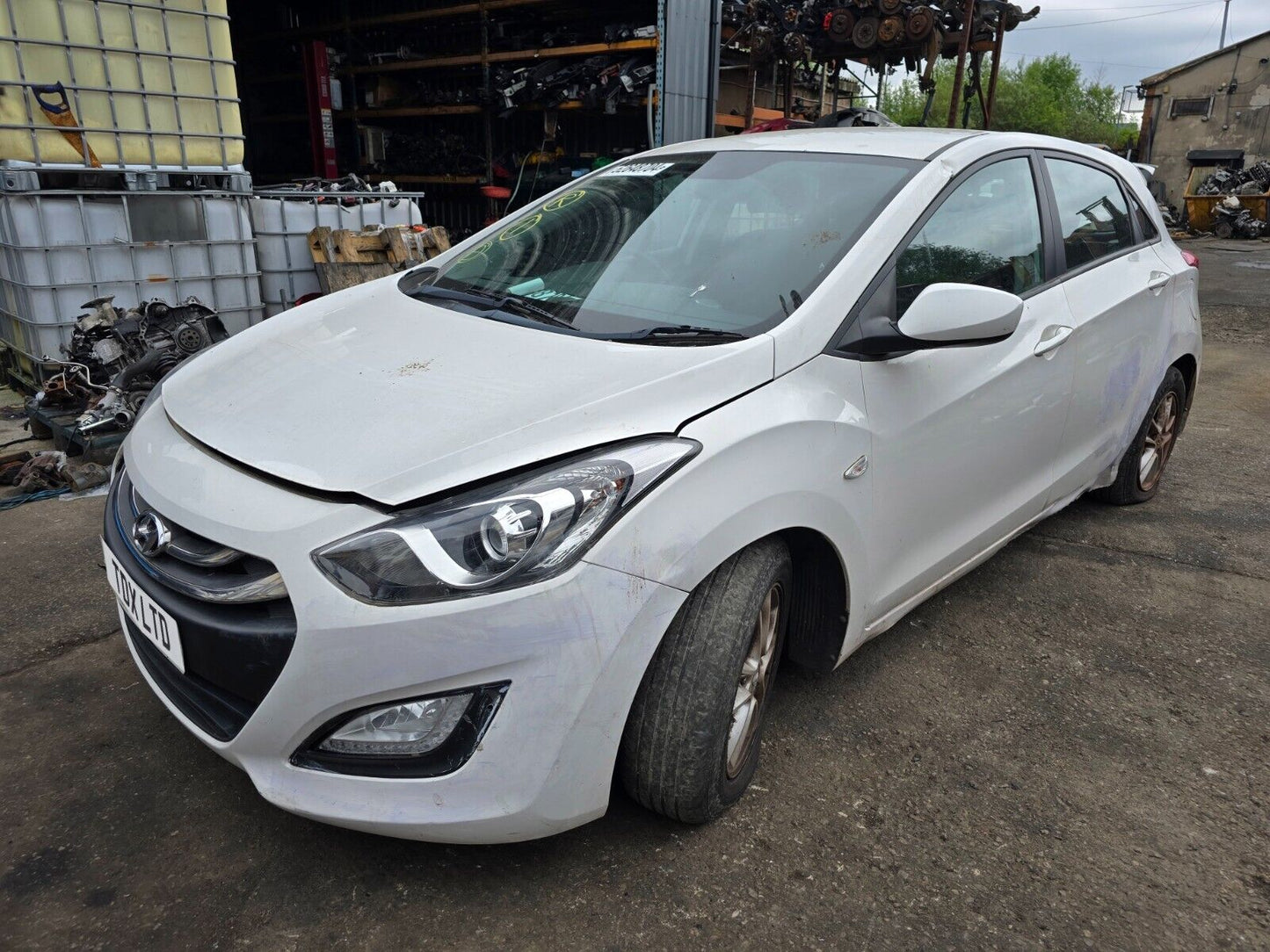 2013 HYUNDAI I30 GD MK2 ACTIVE 1.6 DIESEL CRDI 6 SPEED AUTO FOR PARTS SPARES