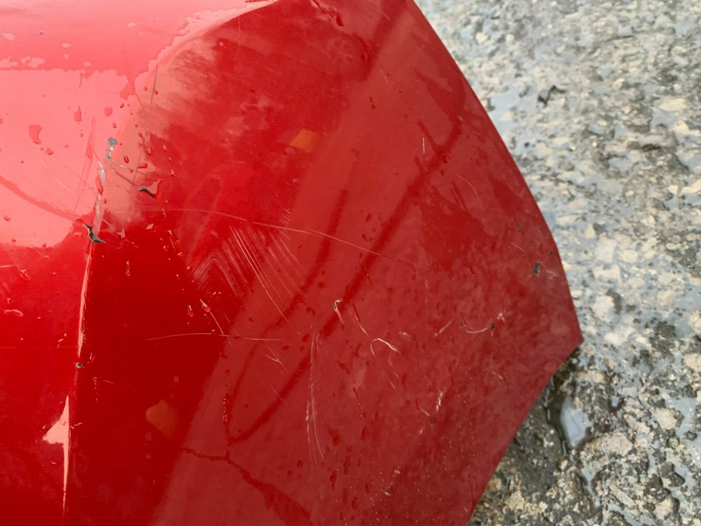 NISSAN PULSAR 2014-2017 GENUINE REAR PARKING SENSOR BUMPER NAH G RED