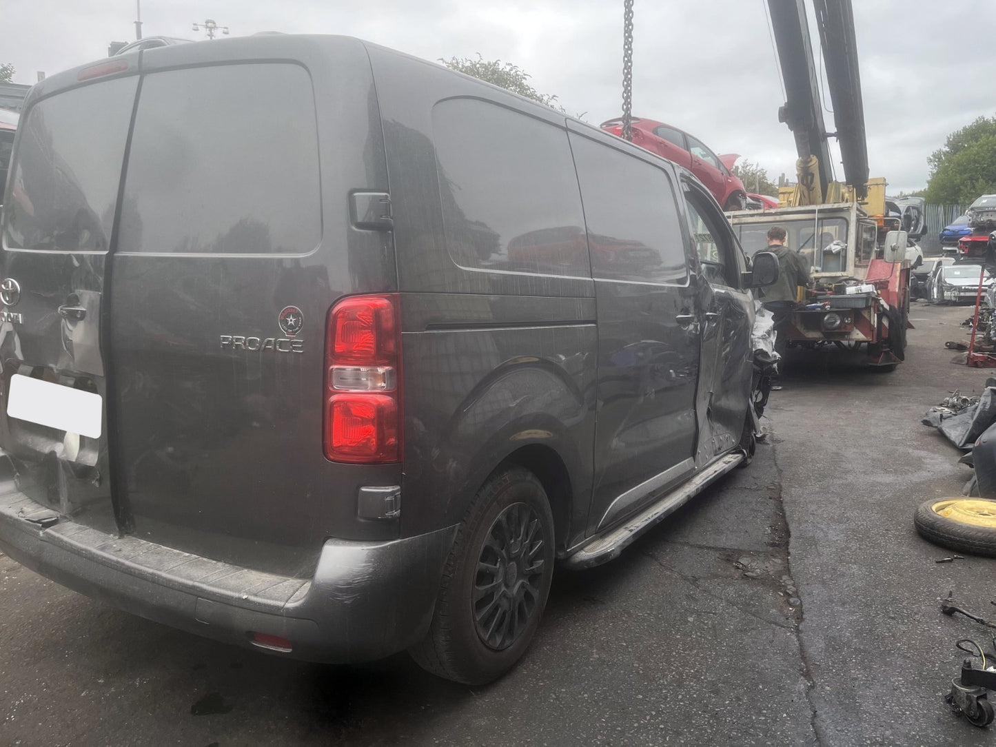 2018 TOYOTA PROACE 1.6 DIESEL 5 SPEED MANUAL PANEL VAN VEHICLE FOR BREAKING AND PARTS