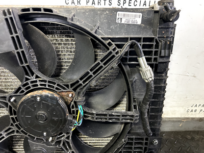 NISSAN NOTE (E12) MK2 2013-2017 1.5 DIESEL K9K WATER COOLANT RADIATOR + FAN