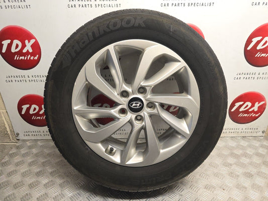 HYUNDAI TUCSON MK3 2015-2020 17" ALLOY WHEEL 6.3MM TYRE 225/60/17 52910-D7260