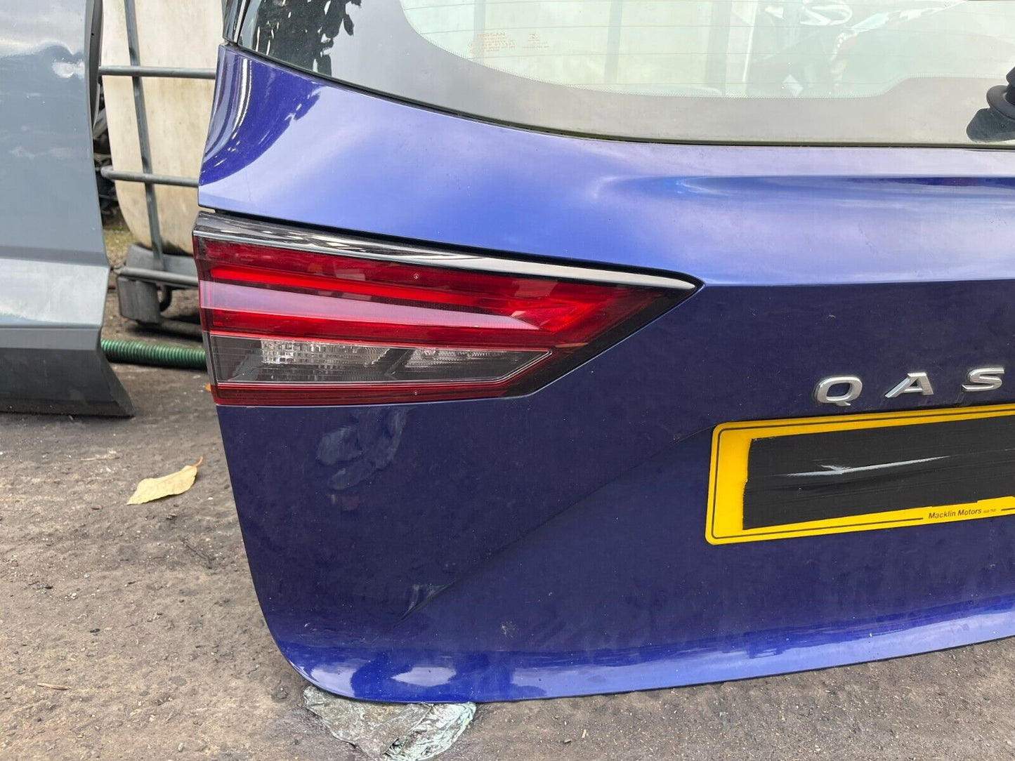 NISSAN QASHQAI J12 2022-2024 GENUINE REAR TAILGATEBOOT SHELL COLLECTION RBN BLUE