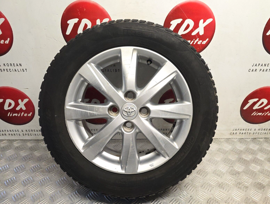 TOYOTA YARIS MK3 2011-2015 15" INCH ALLOY WHEEL 3.8MM TYRE 185/60/15 42611-0D610