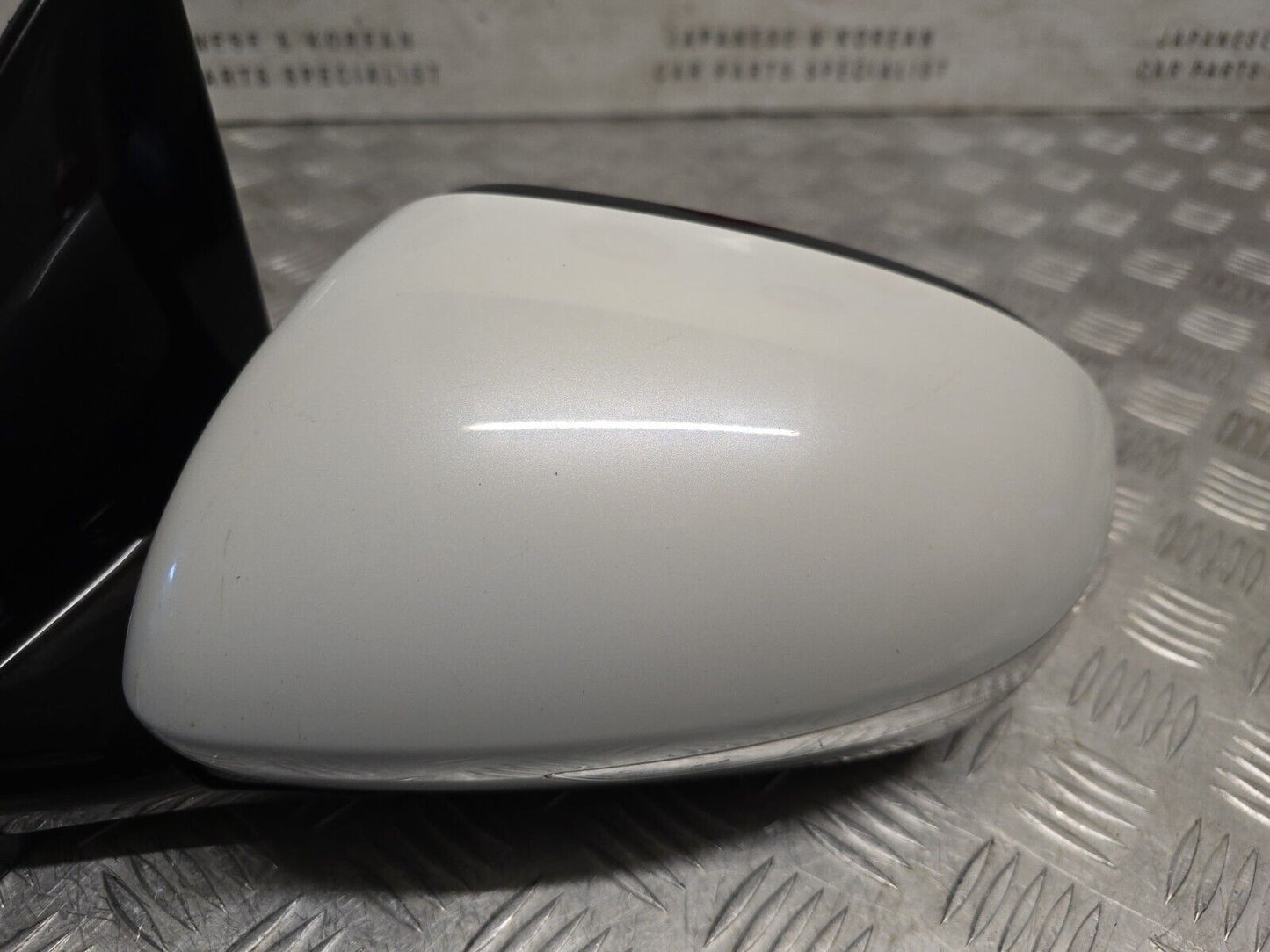 KIA SPORTAGE MK4 2016-2019 PASSENGERS POWER FOLD MIRROR HW WHITE 87610-F1330