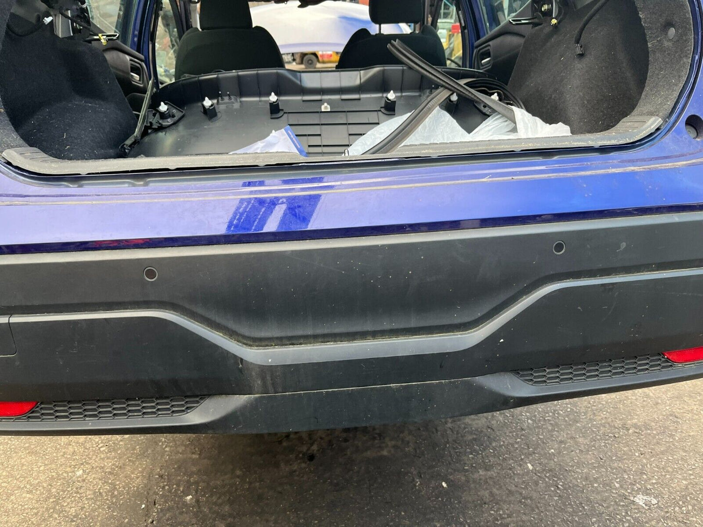 NISSAN QASHQAI J12 2022-2024 GENUINE COMPLETE REAR BUMPER COLLECTION RBN BLUE