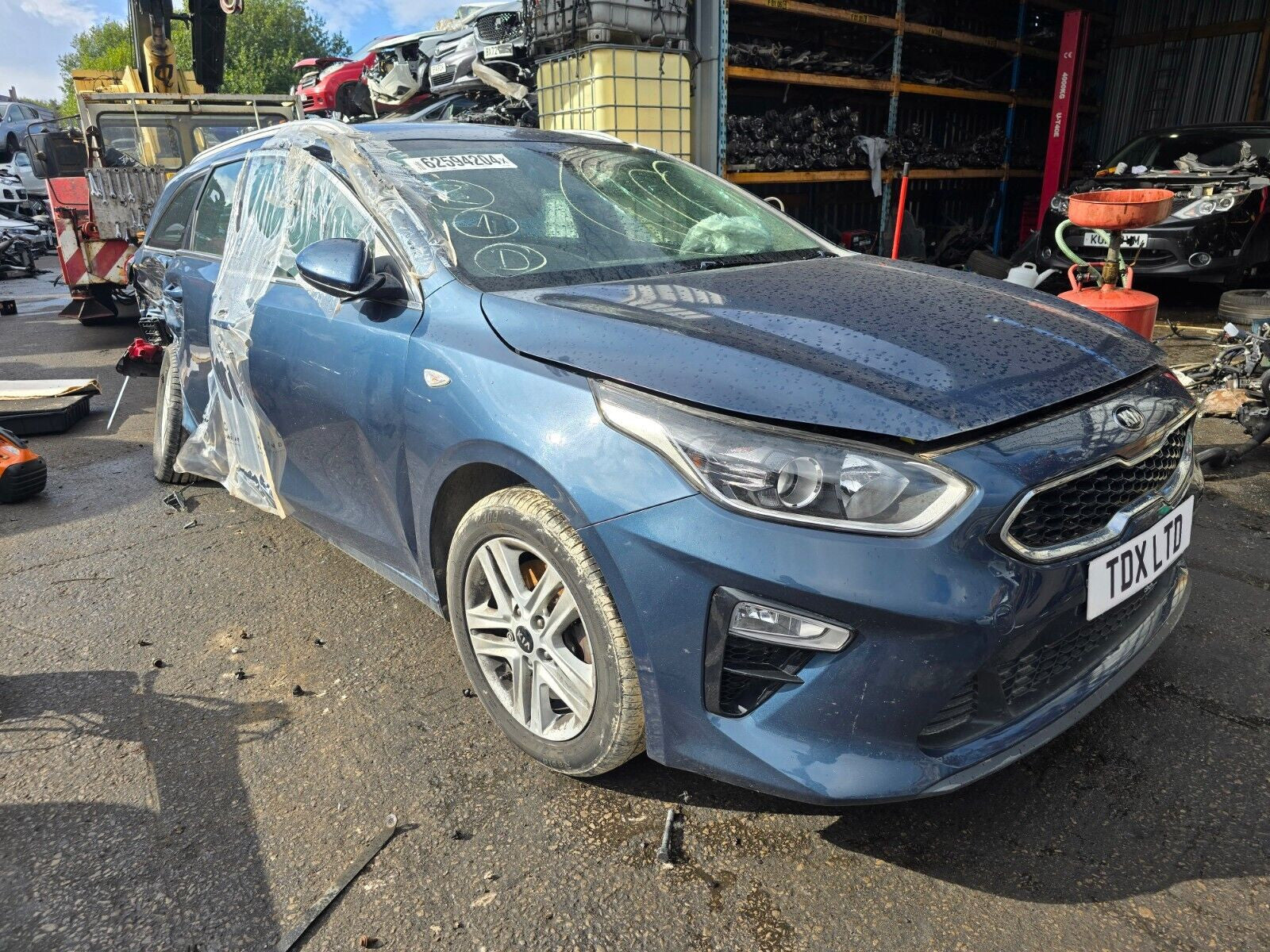2018 Kia Ceed 2 (Cd) Mk3 Estate 1.6 Crdi Diesel 5 Speed Manual Vehicle For Breaking And Parts 2