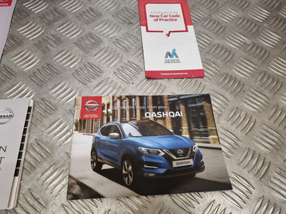 NISSAN QASHQAI J11 2017-2021 GENUINE OWNERS MANUAL HANDBOOK PACK WALLET BOOK