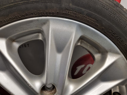 HONDA JAZZ 15" 2009-2015 GENUINE ALLOY WHEEL 175/65/15 5.5J ET45 TF015055E