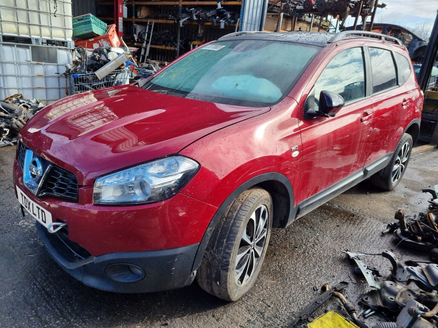 2013 NISSAN QASHQAI +2 J10 360 1.6 PETROL 5 SPEED MANUAL VEHICLE FOR BREAKING