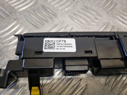 KIA XCEED (CD) 2019-2022 GENUINE HAZARD SWITCH PANEL 93600J7900WK