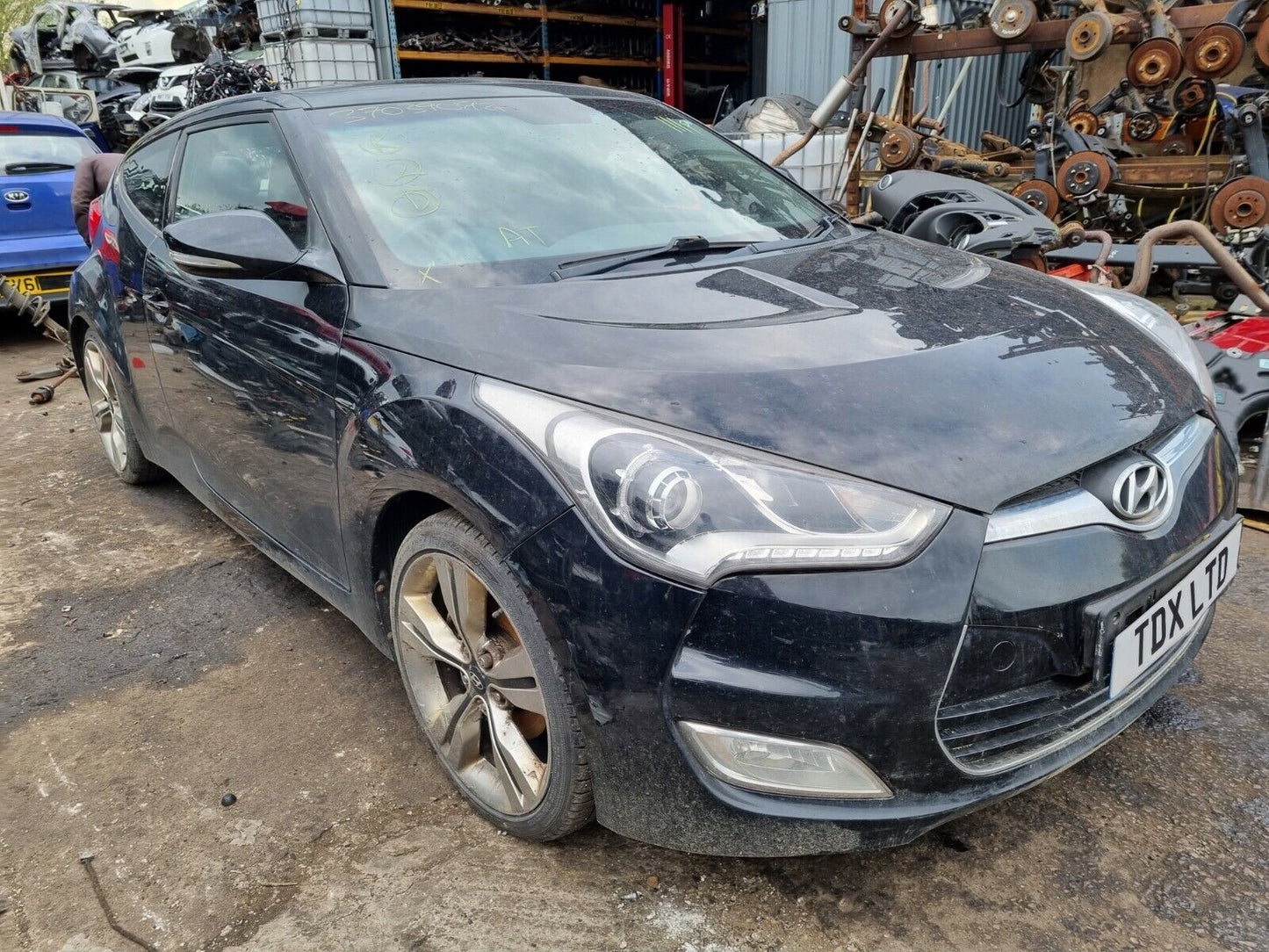 2013 HYUNDAI VELOSTER (FS) SPORT 1.6 GDI PETROL MANUAL 4DR VEHICLE FOR BREAKING