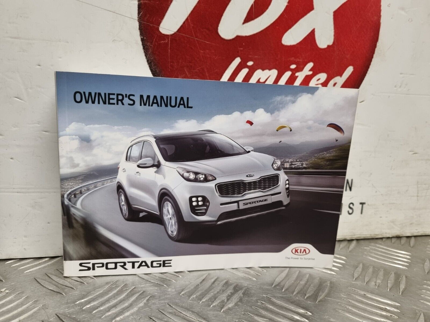 KIA SPORTAGE 2010-2015 GENUINE OWNERS MANUAL HANDBOOK PACK WALLET BOOK