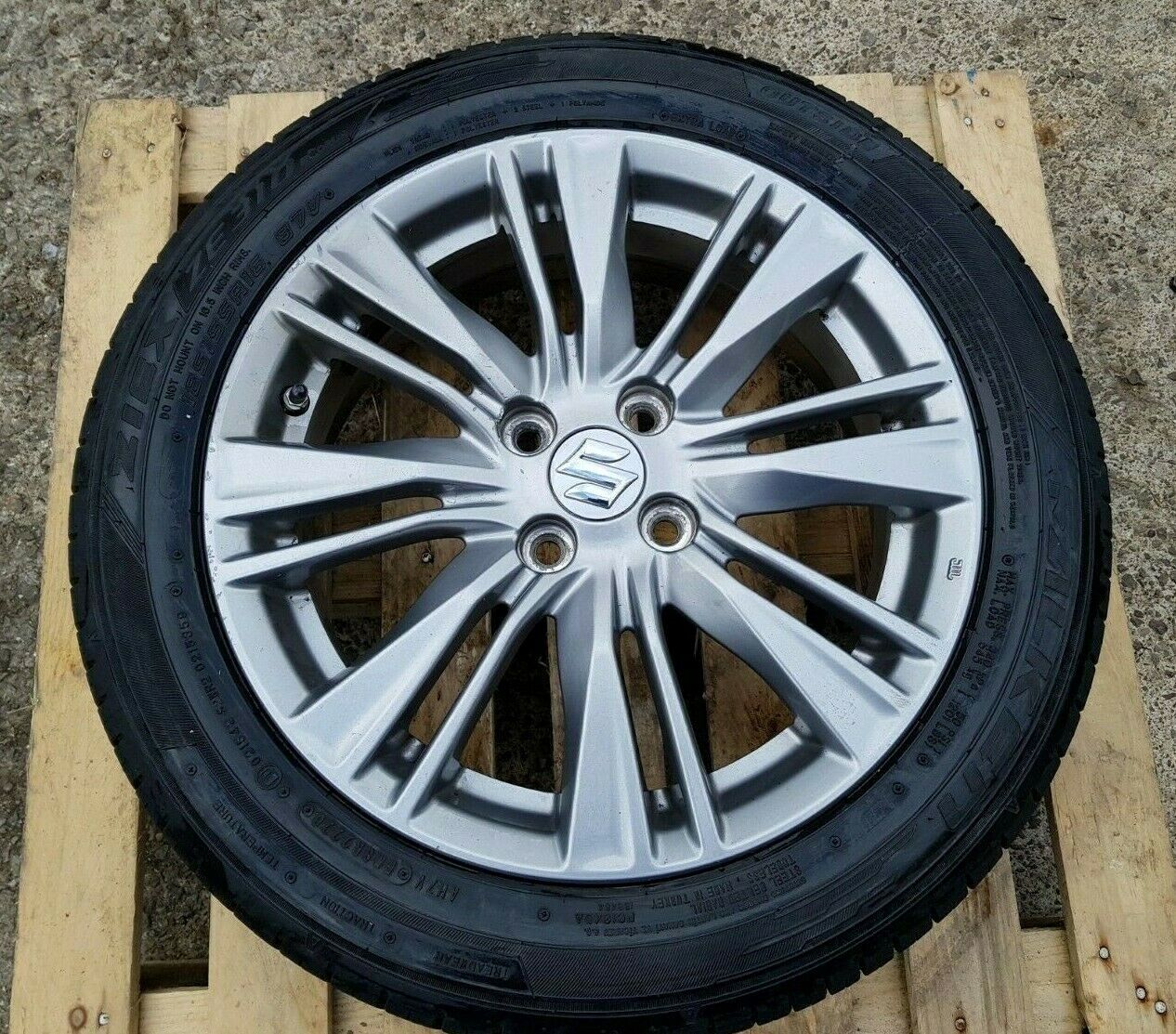 SuzukI Swift Sport 16" Alloy Wheel 2012 2013 2014 2015 2016 16X6J