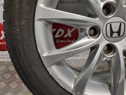 HONDA CIVIC MK9 2012-2017 16" INCH ALLOY WHEEL 9MM 205/55/16 6.5J ET45 TV016065A