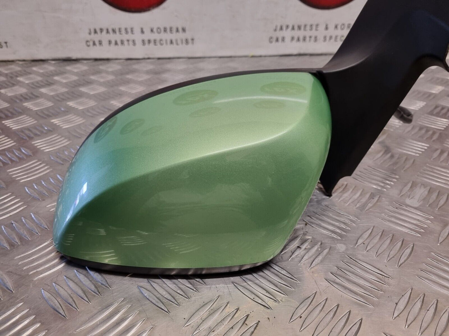 SUZUKI SPLASH 2008-2014 GENUINE PASSENGERS SIDE HEATED WING MIRROR ZJD GREEN