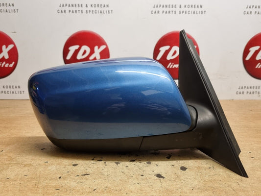 KIA VENGA YN 2010-2018 GENUINE DRIVERS SIDE ELECTRIC WING MIRROR BYTE BLUE 5B