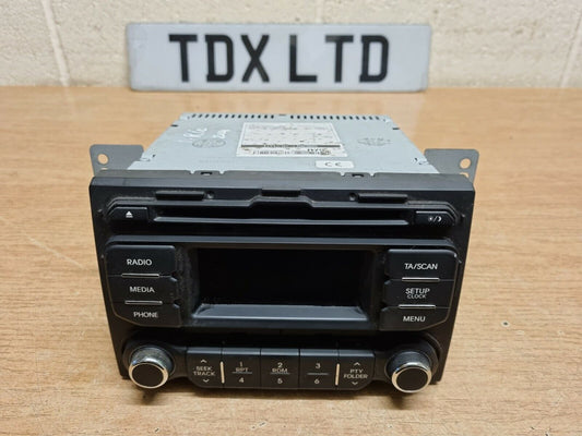 Kia Rio MK3 UB Genuine Stereo Radio CD Player Head Unit 2011-2017 961701W750CA