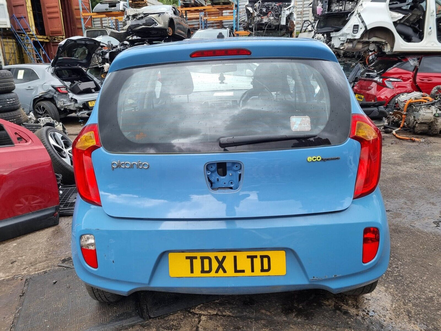 2013 KIA PICANTO 2 MK2 (TA) 1.2 PETROL 5 SPEED MANUAL VEHICLE FOR BREAKING