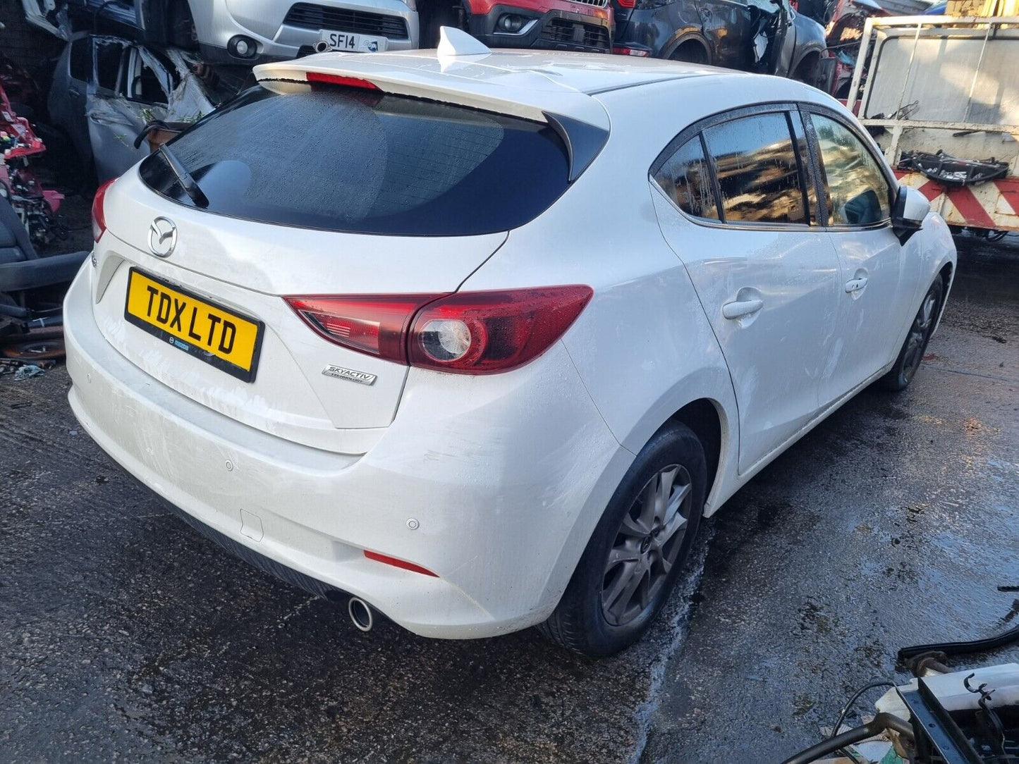 2017 MAZDA 3 SPORT NAV MK3 (BN) 2.2 DIESEL 6 SPEED MANUAL VEHICLE FOR BREAKING