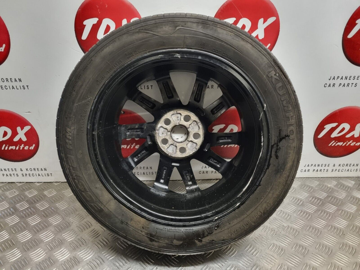 TOYOTA YARIS MK4 2020-2023 16 INCH GENUINE ALLOY WHEEL 7MM 195/55/16 PW457-0D004