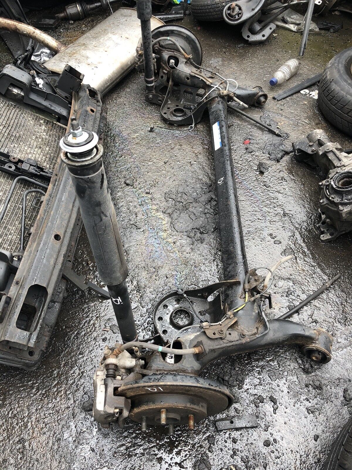 Toyota iq Rear Axle