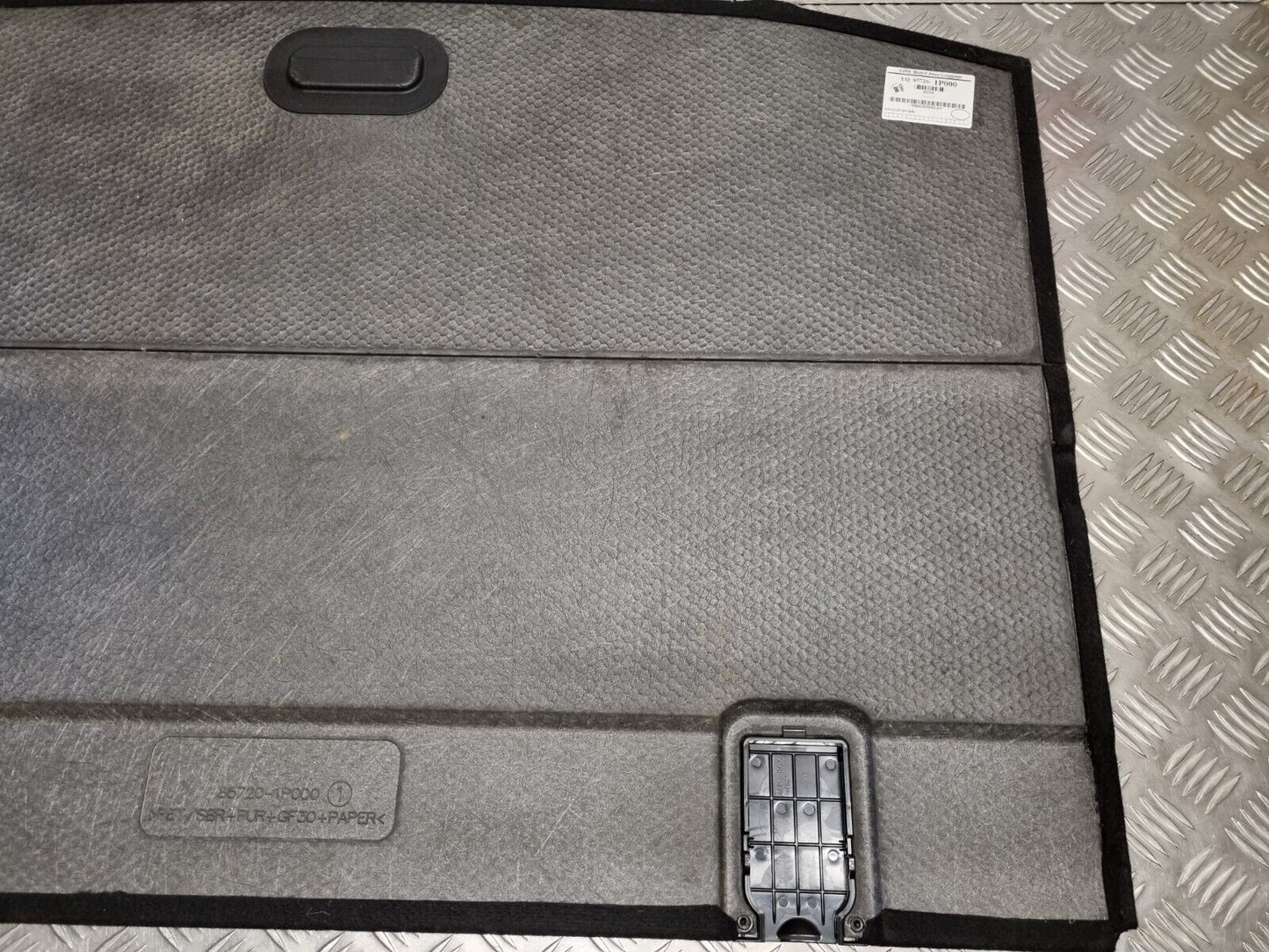 KIA VENGA 2010-2018 GENUINE REAR BOOT CARPET FALSE FLOOR COVER DECK 85720-1P000