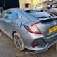 2018 HONDA CIVIC SR MK10 (FK6) 1.0 PETROL CVT AUTO 1 WHEEL NUT PARTS AND SPARES