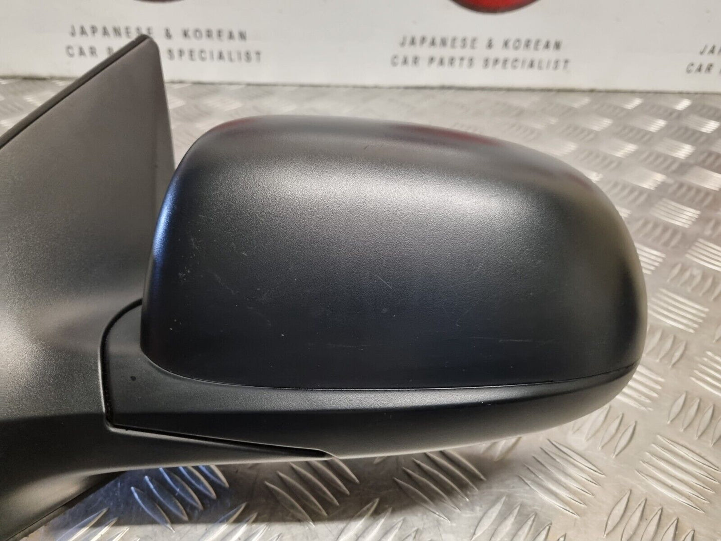 HYUNDAI I20 (PB) 2008-2014 GENUINE PASSENGERS SIDE MANUAL WING MIRROR IN BLACK