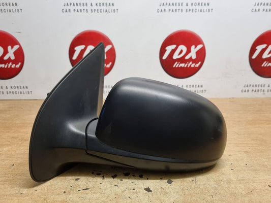 HYUNDAI I20 PB MK1 2008-2014 GENUINE PASSENGERS SIDE MANUAL WING MIRROR BLACK