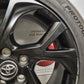 TOYOTA C-HR 2016-2023 18" INCH GENUINE BLACK ALLOY WHEEL 9MM TREAD 225/50/18