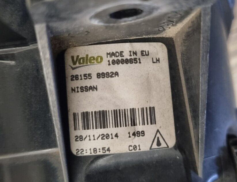 NISSAN JUKE 2014-2019 F15 FACELIFT GENUINE PASSENGERS SIDE FRONT FOG LIGHT LAMP