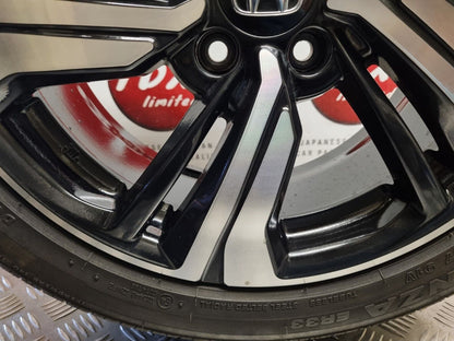 HONDA CIVIC X MK10 2017-2022 17 INCH GENUINE ALLOY WHEEL 9MM 215/50/17 TBA17070D