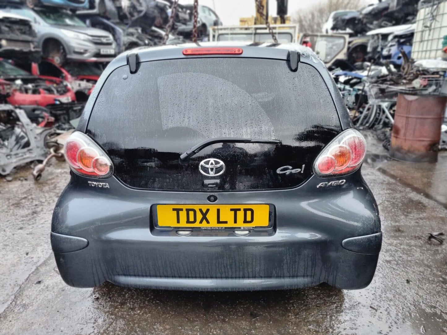 2011 TOYOTA AYGO GO MK1 AY1 1.0 PETROL VVT-I 5 SPEED MANUAL VEHICLE FOR BREAKING