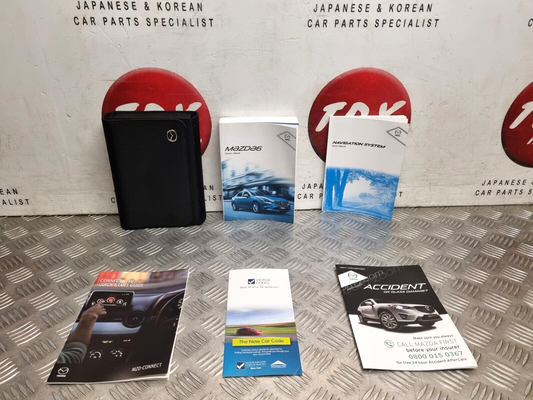 MAZDA 6 (GJ) MK3 2013-2018 GENUINE OWNERS MANUAL HANDBOOK PACK WALLET  BOOK