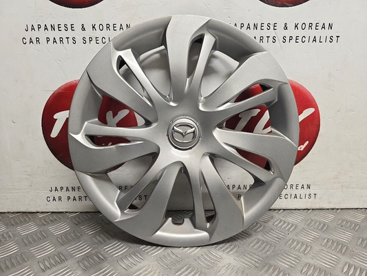 MAZDA 2 (DJ) MK3 15" INCH 2015-2019 GENUINE WHEEL HUB CAP COVER DA6A-37170