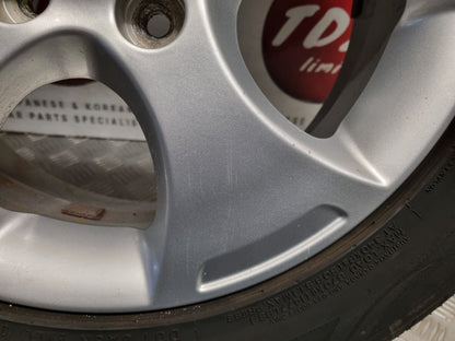 KIA VENGA YN 2010-2019 16" INCH GENUINE ALLOY WHEEL 6MM 205/55/16 6J 52910-1P100