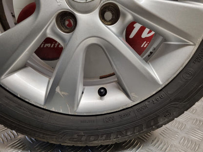 HYUNDAI I20 PB 2008-2014 15" INCH GENUINE ALLOY WHEEL 185/60/15 8MM 52910-1J805