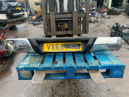 NISSAN NAVARA D23 2015-2021 PRE-FACELIFT GENUINE REAR BUMPER BUMPER SILVER