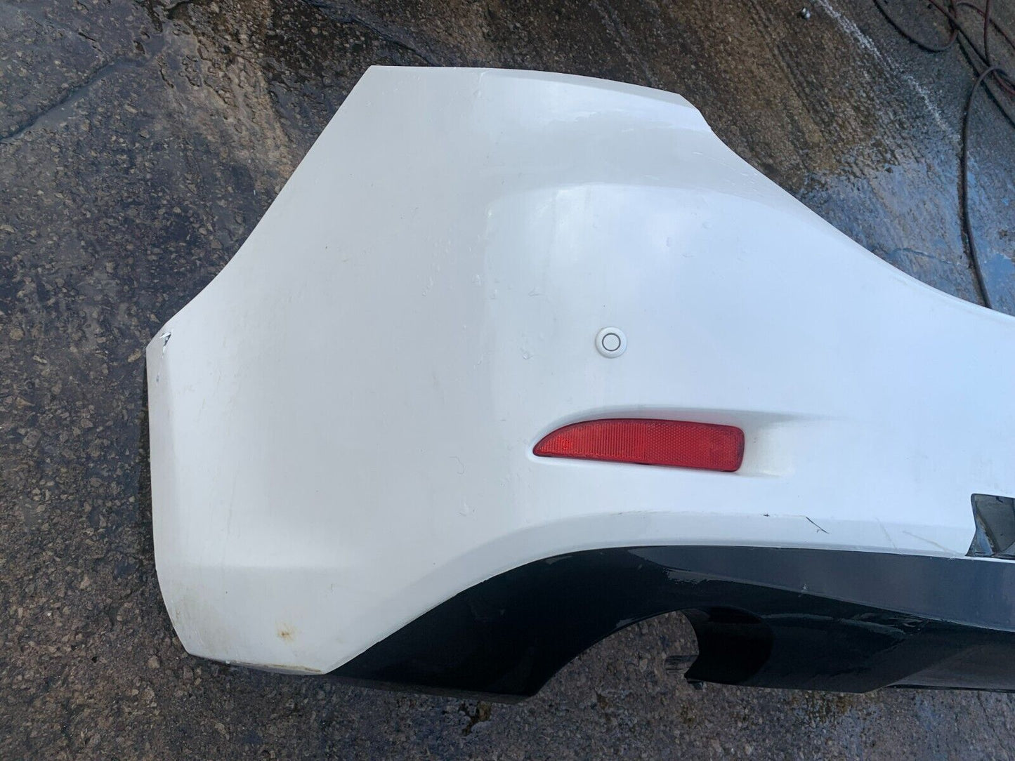 MAZDA 6 MK3 2014-2017 SALOON PRE-FACELIFT  GENUINE REAR BUMPER WHITE