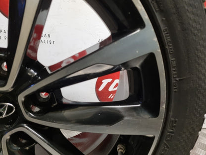 HYUNDAI I40 2011-2019 17" INCH DIAMOND CUT ALLOY WHEEL 3MM 215/50/17 52910-3Z710