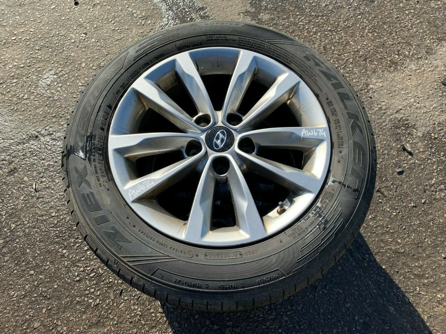 Hyundai I40 16" Inch Alloy Wheel 2015 2016 2017 2018 2019 AW674