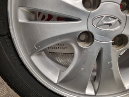 HYUNDAI I10 MK1 2007-2013 14" INCH GENUINE ALLOY WHEEL 6MM 165/60/14 52910-0X250