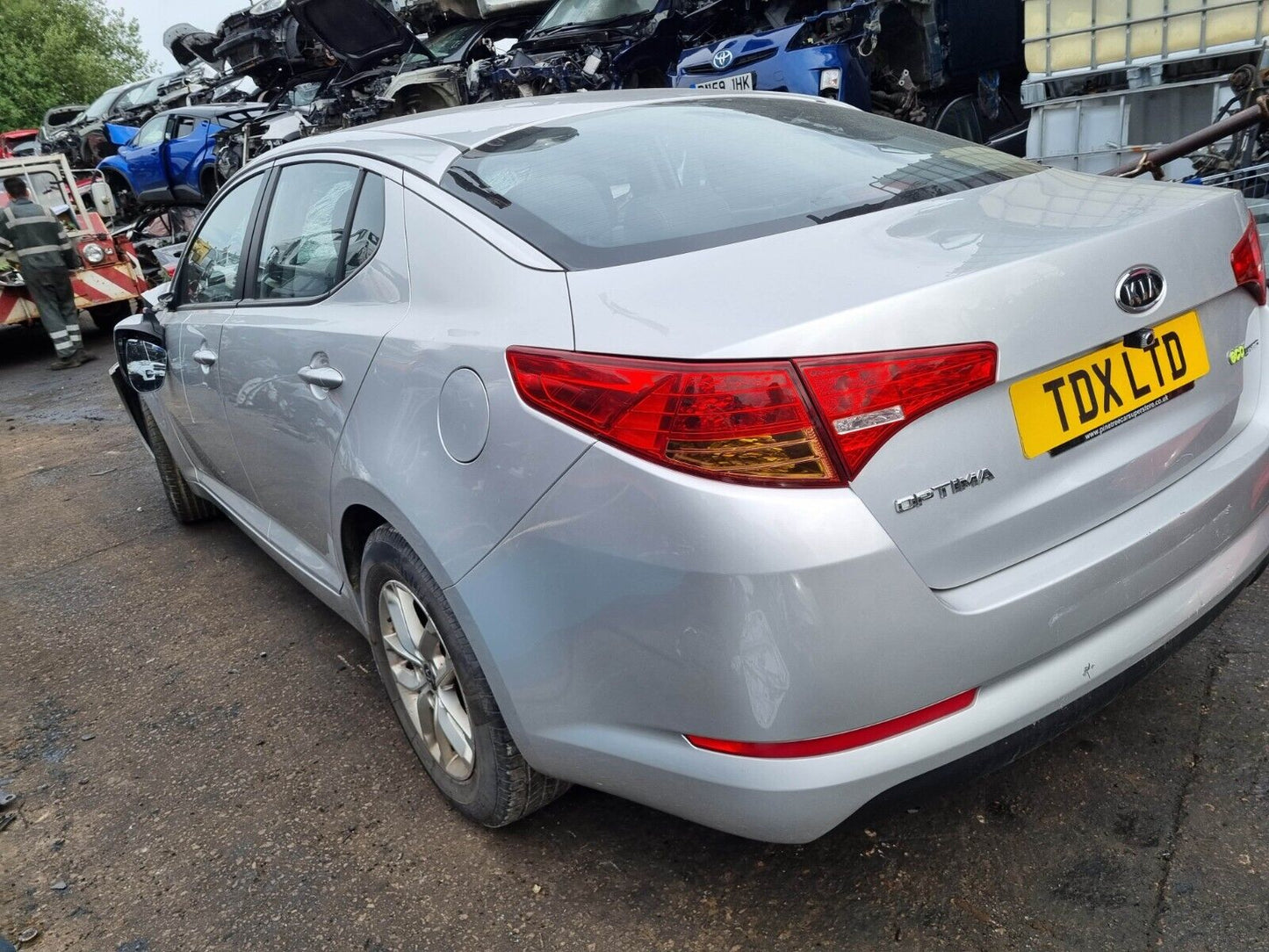 2012 KIA OPTIMA 1 (TF) 1.7 CRDI DIESEL 6 SPEED MANUAL VEHICLE FOR BREAKING