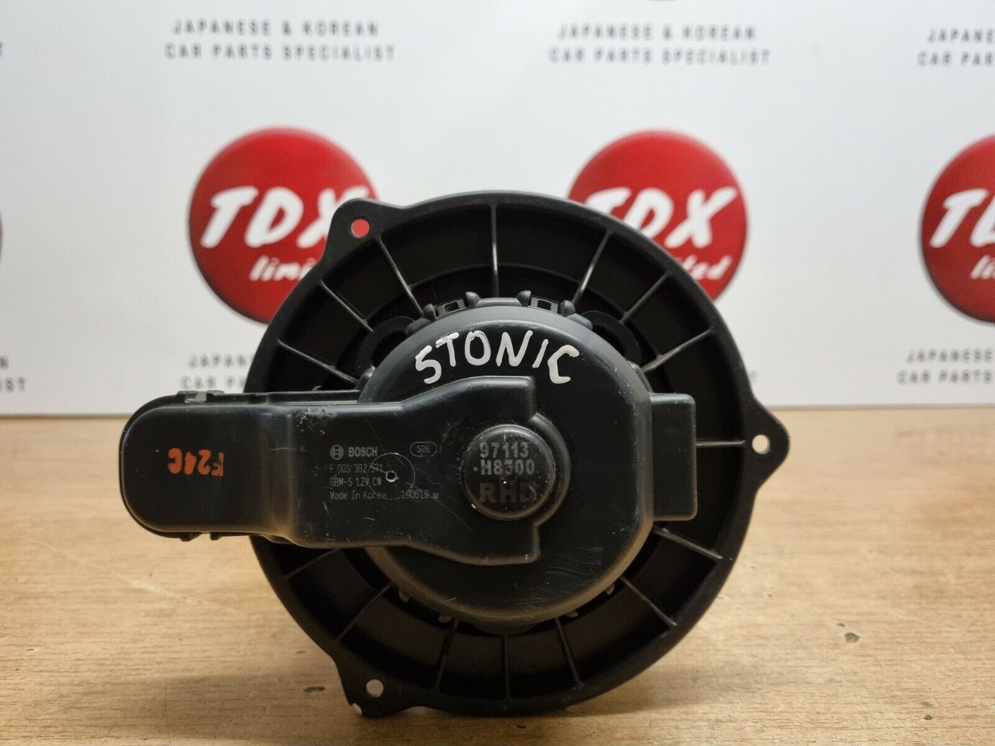 KIA STONIC / HYUNDAI KONA HEATER BLOWER MOTOR FAN RHD 2017-2021 97113-H8500