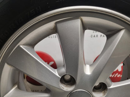 KIA PICANTO TA 2011-2017 14" INCH GENUINE ALLOY WHEEL 7MM 165/60/14 52910-1Y150
