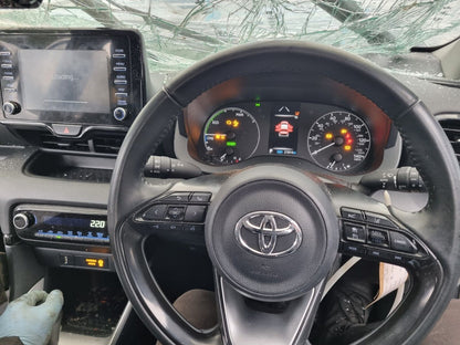 2021 TOYOTA YARIS XP210 ICON MK4 1.5 PETROL HYBRID CVT AUTO VEHICLE FOR BREAKING